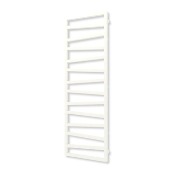 Grzejnik drabinkowy TERMA ZIGZAG, podłączenie O1, wym. 1540 x 500 mm, kolor biały drogowy RAL9016 (farba), moc 581W