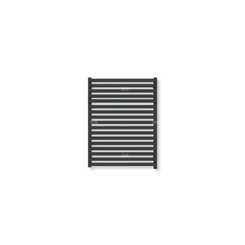 Grzejnik drabinkowy TERMA CITY ONE, podłączenie S8, wym. 780 x 600 mm, kolor czarny jak kruk połysk RAL9005 (farba), moc 541W