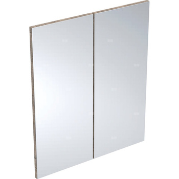 Front (2 szt.) do szafki z lustrem 60cm z 2 drzwiami GEBERIT NOVA PRO PREMIUM, kol. ciemny orzech szer.600 mm