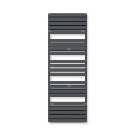 Grzejnik drabinkowy TERMA WARP T BOLD, podłączenie Z1, wym. 1690 x 600 mm, kolor metaliczna czerń (farba), moc 1410W