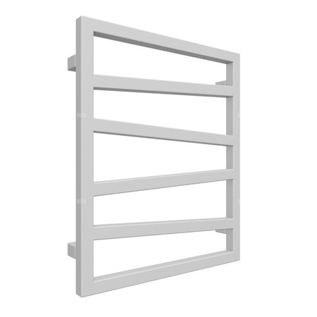 Grzejnik drabinkowy TERMA ZIGZAG, podłączenie Z1, wym. 600 x 500 mm, kolor szary mleczny RAL7047, moc 248W