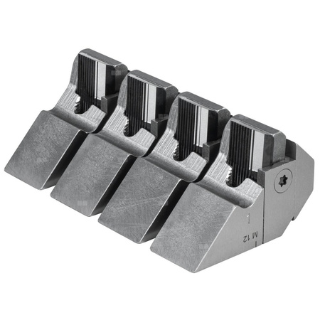 Noże grzebieniowe HSS + Mocowanie M 12, Zestaw REMS M