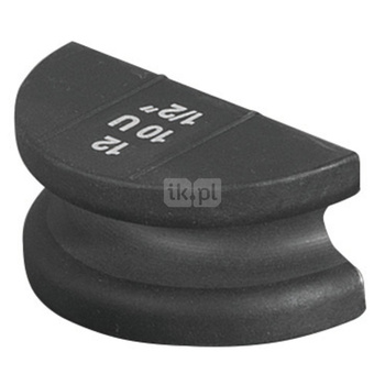 Segment gnący fi 12, 10U, 1/2'', R36