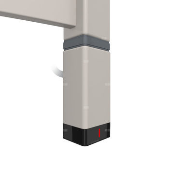 Grzałka TERMA One T36x40 Prawy, 600W Tuba, Vibrant Brown, kabel prosty z wtyczką [srebrzysty, 1,5m, logo Terma, instr. TERMA]