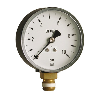 Manometr z rurką Bourdona AFRISO RF standardowy 0/250 bar G1/4B aksjalne fi 63 mm, kl. 1.6%