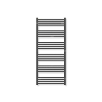 Grzejnik elektryczny TERMA FIONA 1380 x 600 mm, kolor heban, moc 800 W, podłączenie E1, kabel przyłącze ts1/ss1