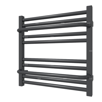 Grzejnik drabinkowy TERMA LIMA, podłączenie PX, wym. 500 x 500 mm, kolor czarny pieprz