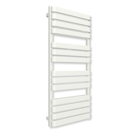 Grzejnik drabinkowy TERMA WARP T BOLD ONE, podłączenie S1, wym. 1110 x 500 mm, kolor biały soft (farba), moc 780W