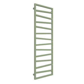 Grzejnik drabinkowy TERMA ZIGZAG, podłączenie Z8, wym. 1545 x 500 mm, kolor zielony blady RAL6021, moc 581W