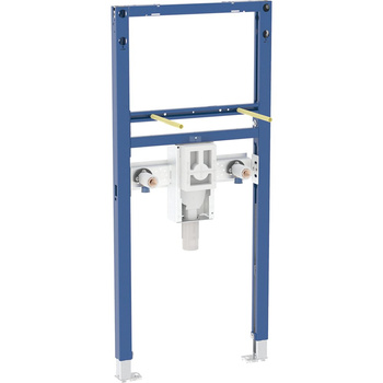 Stelaż podtynkowy Geberit Duofix do umywalki, 112 cm, do baterii stojącej, z syfonem podtynkowym