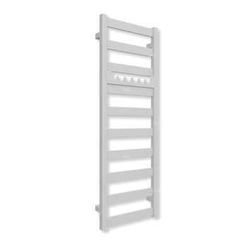 Grzejnik drabinkowy TERMA VIVO, podłączenie Z1, wym. 1150 x 400 mm, kolor szary mleczny soft (farba), moc 366W