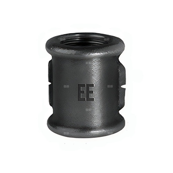 Nypel ODLEWNIA ZAWIERCIE N8/1/271 żeliwo (czarne) 1/2'' (GW)