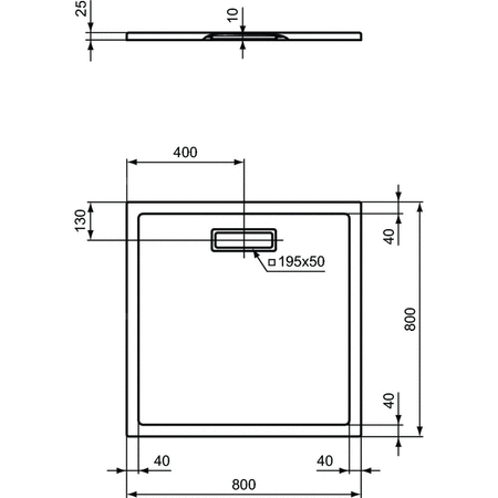 ULTRAFLAT NEW BRODZIK 80X80 KWAD. SILK