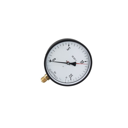 Manometr z rurką Bourdona AFRISO RF standardowy 0/16 bar G1/2B radialne fi 160 mm, kl. 1.6%