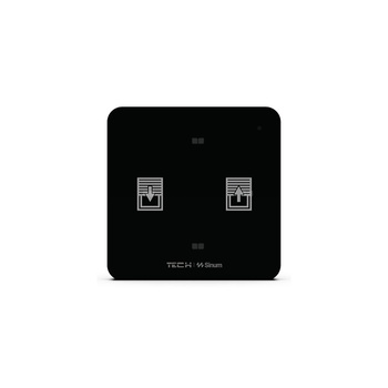 Włącznik ROLET Single WZ-02, komunikacja bezprzewodowa TECH WTP, kolor Czarny