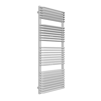 Grzejnik drabinkowy TERMA TYTUS, podłączenie SX, wym. 1420 x 540 mm, kolor srebrny metalik