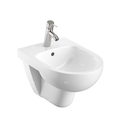 Geberit Selnova Bidet wiszący, B35cm, H34.5cm, T53cm, z przelewem, z otworem na baterię