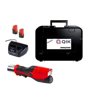 Zaciskarka Aku QIK-Novopress ACO 103 BT + dodatkowy akumulator