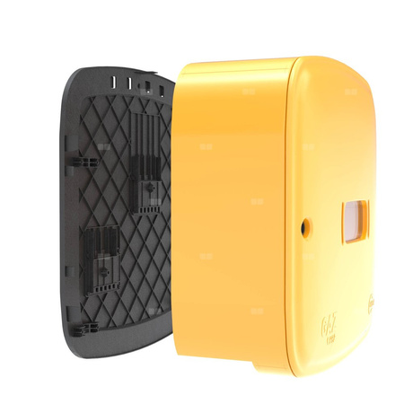 Skrzynka gazowa, 600x600x250, uniwersalna (wolnostojąca/naścienna), z tworzywa - brązowa