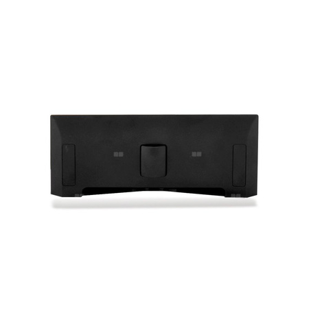 Automatyczna szufelka do zabudowy w ścianie LVac, kolor czarna