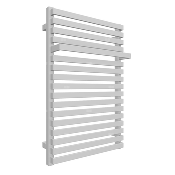 Grzejnik drabinkowy TERMA CITY, podłączenie ZX, wym. 780 x 500 mm, kolor srebrny mat, moc 455W