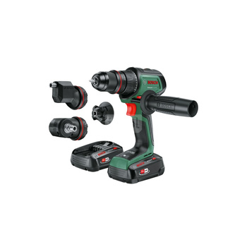 Akumulatorowa wiertarko-wkrętarka AdvancedDrill 18V-80 Quicksnap (2x 2,5 Ah) + AL18V-44 (Set - 3 attachments)
