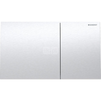 Przycisk uruchamiający Geberit Sigma70, przedni, stal nierdzewna, prostokątny