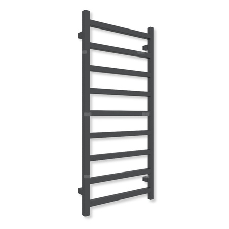 Grzejnik drabinkowy TERMA SIMPLE, podłączenie ZX, wym. 1080 x 500 mm, kolor ral 7021 mat (farba), moc 396W