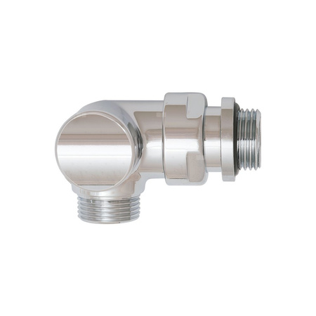 Zawór 3-osiowy AB DE-LUX chrom