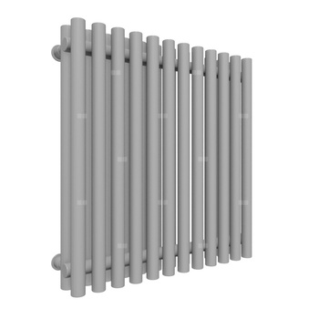 Grzejnik drabinkowy TERMA TUNE VWD, podłączenie VP, wym. 600 x 590 mm, kolor diamentowe srebro, moc 725W