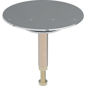 Korek zaworu Geberit do wpustu wannowego z gwintem rurowym, chrom błyszczący