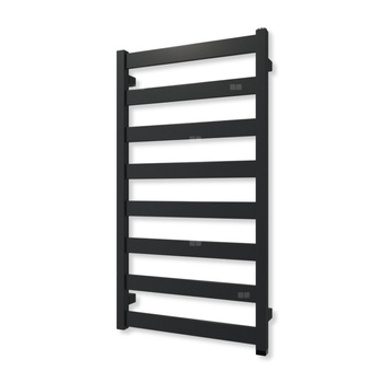 Grzejnik elektryczny TERMA VIVO ONE 910 x 500 mm, kolor ral 7021 mat, moc 400 W, podłączenie E8, kabel prosty bez wtyczki szary