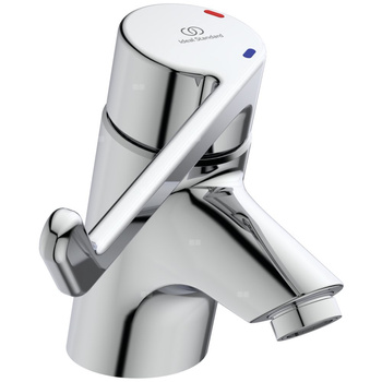 Bateria umywalkowa 58x194x143 mm, wylewka 109 mm 13 l/min (3 bary), z korkiem spustowym - CERAPLUS