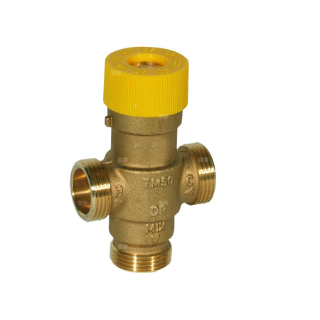 Zawór mieszający do układów solarnych