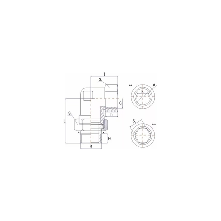 Złączka UNIPAK 0R4980145, 3/4'' (GW x GZ)