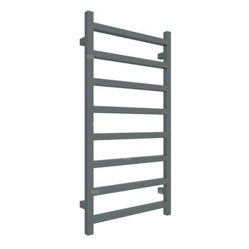 Grzejnik drabinkowy TERMA SIMPLE, podłączenie ZX, wym. 960 x 500 mm, kolor metaliczny szary, moc 351W