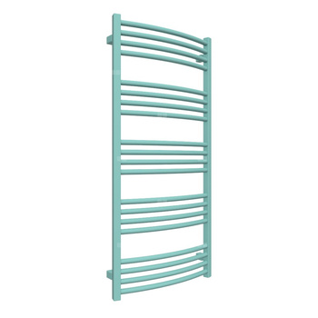 Grzejnik drabinkowy TERMA LENA, podłączenie SX, wym. 1140 x 536 mm, kolor zielony jasny RAL6027, moc 525W