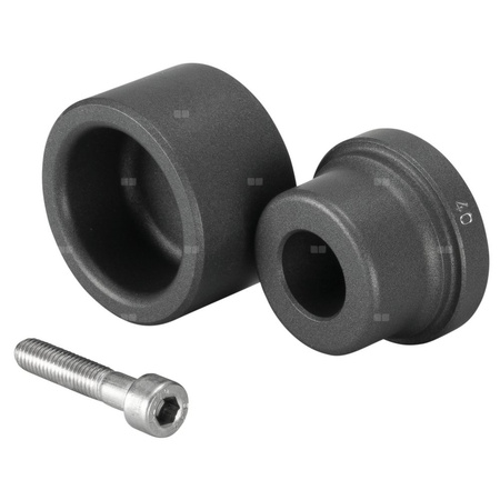 Króciec, tuleja, śruba fi 40 mm, Zestaw REMS