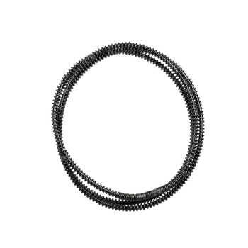 Sprężyna segmentowa do czyszczenia odpływów o wytrzymałym zwoju do pracy przy większych obciążeniach 1 1/4" (32 mm) x 15' (4,6 m), skok 3/8" (10 mm), model C-12
