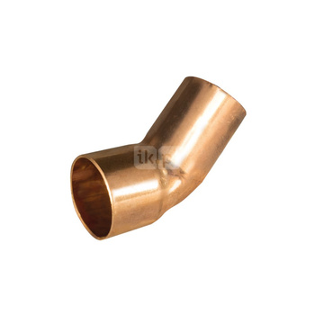 Łuk 45' UNIPAK, Cu, 18 mm (lut wewnętrzny x lut zewnętrzny)
