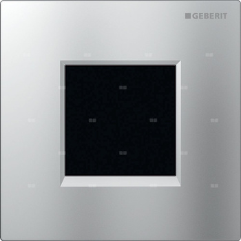 Płytka przykrywająca Geberit typ 30: chrom matowy, easy-to-clean