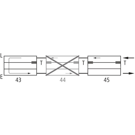 Kermi konwektor KNN21 210x72x1900 RAL 9016, 6 bar, z osłoną, podł. Uni
