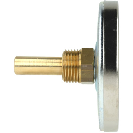 Termometr bimetaliczny AFRISO BiTh fi 80 mm 0…120'C tuleja 40 mm połączenie ax