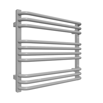 Grzejnik drabinkowy TERMA Alex, podłączenie Z8, wym. 540 x 600 mm, kolor jasne aluminium metaliczny RAL9006, moc 355W