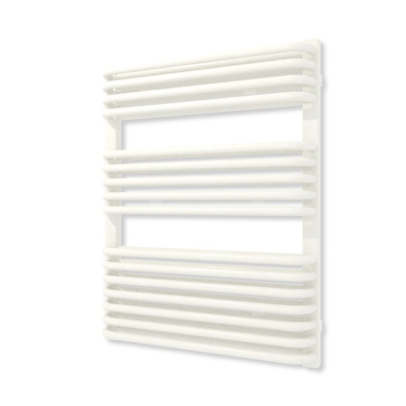Grzejnik drabinkowy TERMA TYTUS, podłączenie SX, wym. 820 x 640 mm, kolor biały drogowy antybakteryjny RAL9016 (farba), moc 755W
