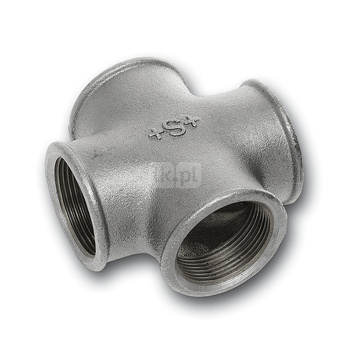 Czwórnik SANHA 180# żeliwo ocynk 1/2'', GW