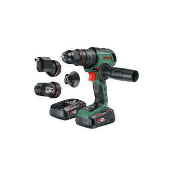 Akumulatorowa, udarowa wiertarko-wkrętarka AdvancedImpact 18V-80 Quicksnap (2x 2,5 Ah) + AL18V-44 (Set - 3 attachments)
