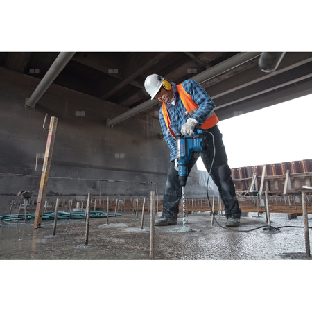 Młot udarowo-obrotowy Bosch GBH 8-45 DV Professional, 1500W, z uchwytem SDS-max, z udarem pneumatycznym i funkcją kucia