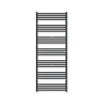 Grzejnik drabinkowy TERMA FIONA, podłączenie ZX, wym. 1620 x 630 mm, kolor czarny jak kruk mat RAL9005 (farba), moc 834W