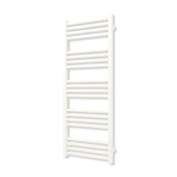 Grzejnik elektryczny TERMA FIONA 1140 x 430 mm, kolor biały drogowy RAL9016, moc 400 W, podłączenie E1, kabel przyłącze ts1/ss1